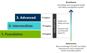 Health and Safety Management hsep steps levels