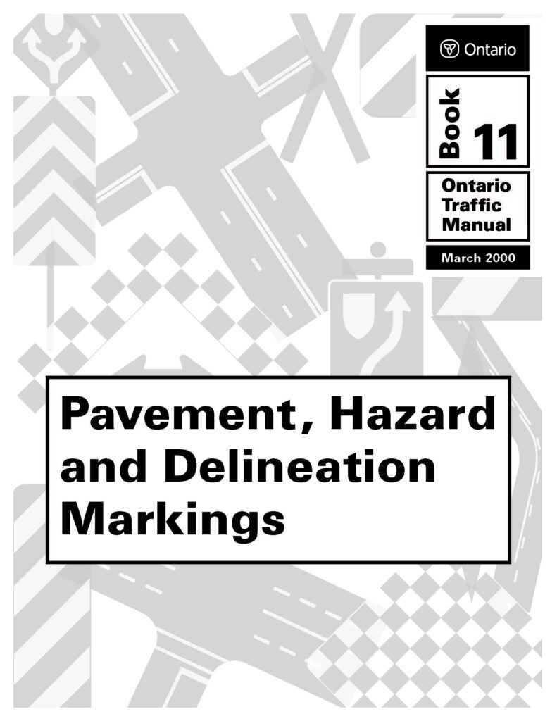 ontario traffic manual (otm) book 11