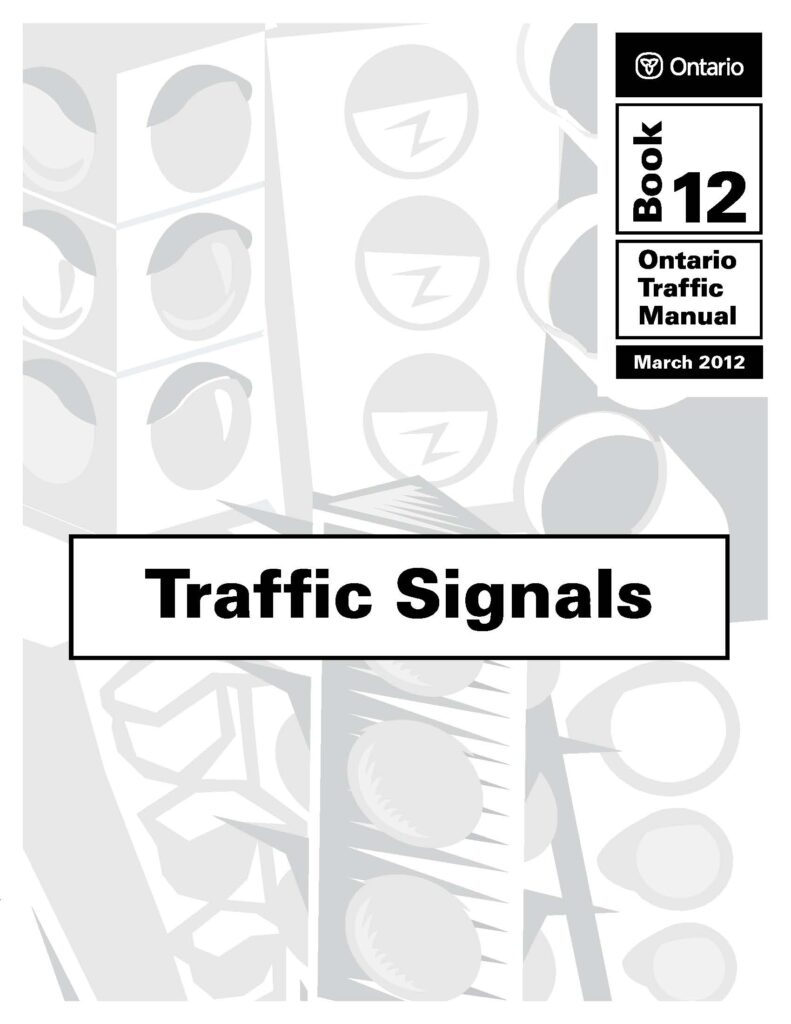 ontario traffic manual (otm) book 12