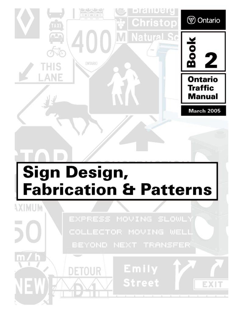 ontario traffic manual (otm) book 2