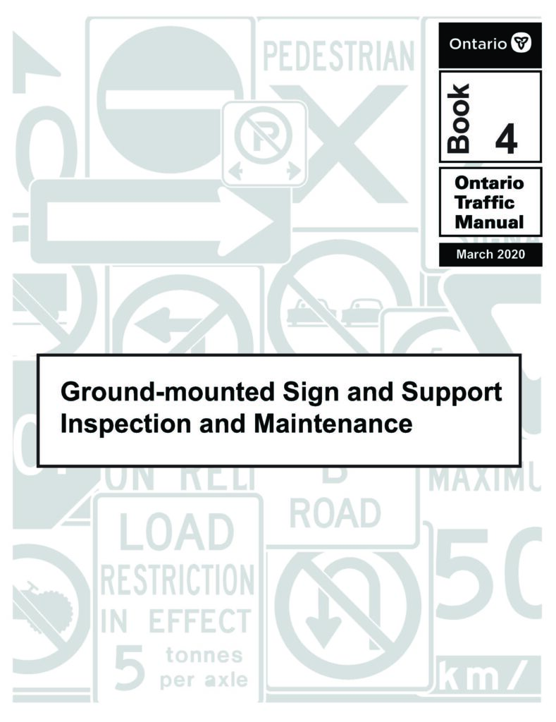 ontario traffic manual (otm) book 4