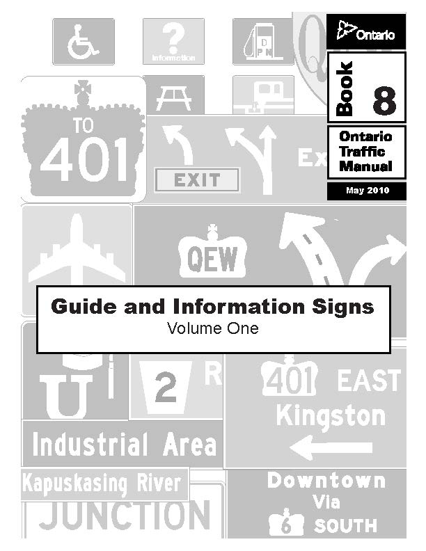 ontario traffic manual (otm) book 8